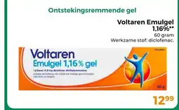 Trekpleister Voltaren Emulgel 1,16%** aanbieding