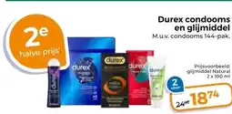 Trekpleister Durex condooms en glijmiddel aanbieding