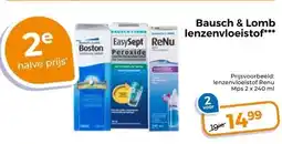 Trekpleister Bausch & Lomb lenzenvloeistof*** aanbieding