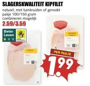 MCD Supermarkt SLAGERSKWALITEIT KIPFILET aanbieding
