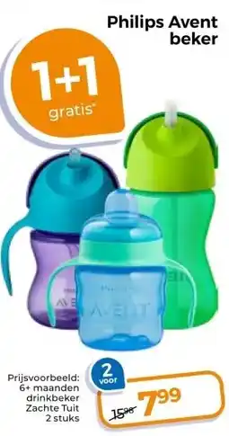 Trekpleister Philips Avent beker aanbieding