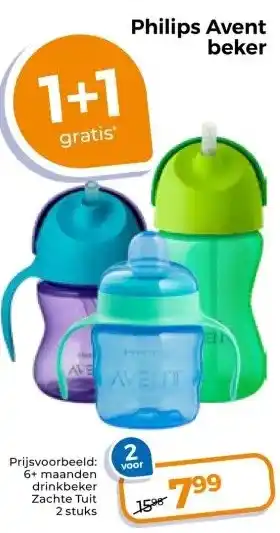 Trekpleister Philips Avent beker aanbieding