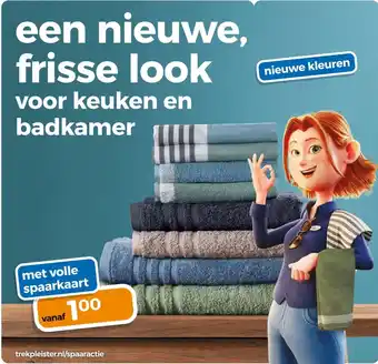 Trekpleister een nieuwe, frisse look voor keuken en badkamer aanbieding