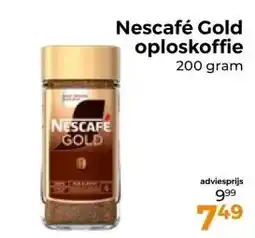 Trekpleister Nescafé Gold oploskoffie aanbieding