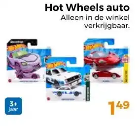 Trekpleister Hot Wheels auto aanbieding