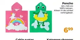 Trekpleister Poncho aanbieding