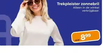 Trekpleister Trekpleister zonnebril aanbieding