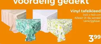 Trekpleister Vinyl tafelkleed aanbieding