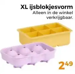 Trekpleister XL ijsblokjesvorm aanbieding