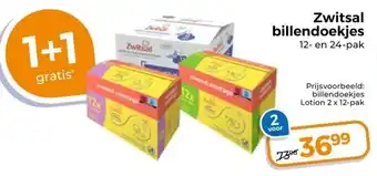 Trekpleister Zwitsal billendoekjes aanbieding