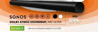 Expert Sonos ARC Ultra Zwart aanbieding