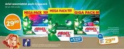 Trekpleister Ariel wasmiddel pods Gigapack aanbieding