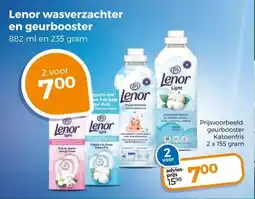Trekpleister Lenor wasverzachter en geurbooster aanbieding