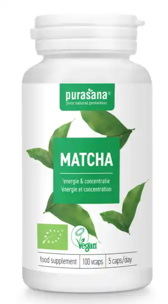 De Online Drogist Purasana Matcha Capsules aanbieding