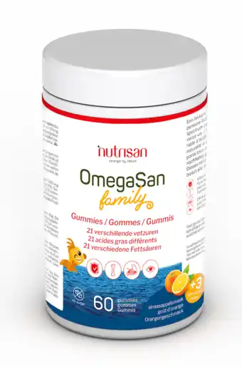 De Online Drogist Nutrisan OmegaSan Family Gummies aanbieding