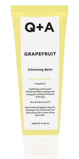 De Online Drogist Q+A Cleansing Balm Grapefruit aanbieding