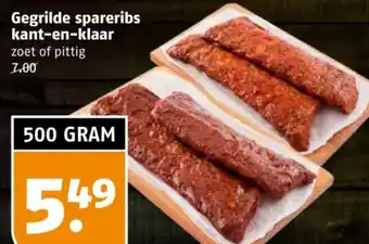 Poiesz Gegrilde spareribs kant en klaar aanbieding