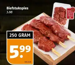 Poiesz Biefstukspies aanbieding