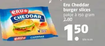 Poiesz Eru Cheddar burger slices aanbieding
