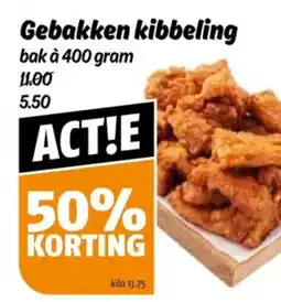 Poiesz Gebakken kibbeling aanbieding