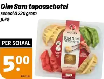 Poiesz Dim Sum tapasschotel aanbieding