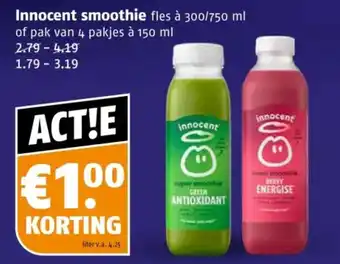 Poiesz Innocent smoothie aanbieding