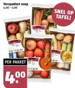 Poiesz Verspakket soep aanbieding