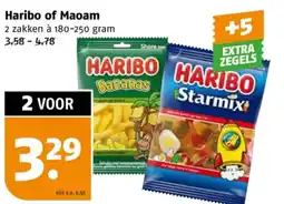 Poiesz Haribo of Maoam aanbieding