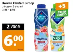 Poiesz Karvan Cévitam siroop aanbieding