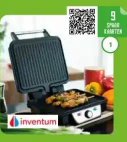 Poiesz Inventum contactgrill 1800 W aanbieding