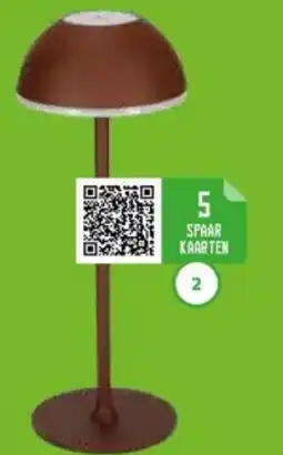 Poiesz Tafellamp roest kleur aanbieding