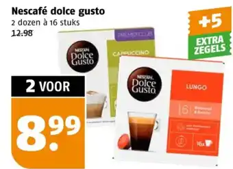 Poiesz Nescafé dolce gusto aanbieding