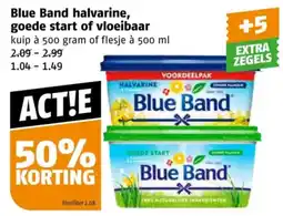 Poiesz Blue Band halvarine, goede start of vloeibaar aanbieding