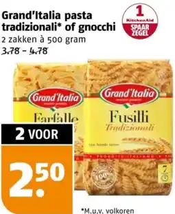 Poiesz Grand'Italia pasta tradizionali of gnocchi aanbieding