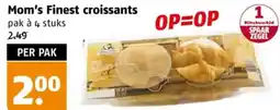 Poiesz Mom's Finest croissants aanbieding