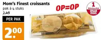 Poiesz Mom's Finest croissants aanbieding