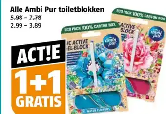 Poiesz Alle Ambi Pur toiletblokken aanbieding