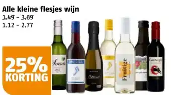 Poiesz Alle kleine flesjes wijn aanbieding