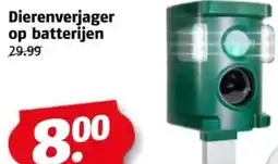 Poiesz Dierenverjager op batterijen aanbieding