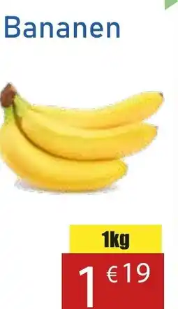 Tanger Markt Bananen aanbieding