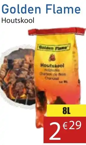 Tanger Markt Golden Flame Houtskool aanbieding