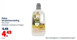 Makro Pokon bio plantenvoeding aanbieding