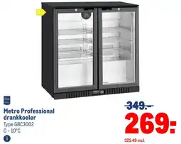 Makro Metro Professional drankkoeler aanbieding