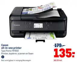Makro Canon all in one printer aanbieding