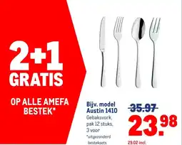 Makro Op alle amefa bestek aanbieding