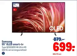 Makro Samsung 55" OLED smart-tv aanbieding
