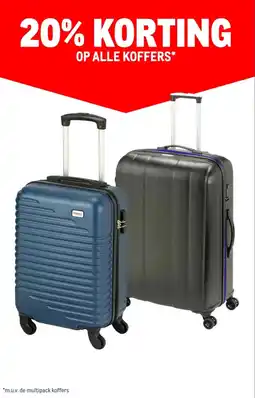 Makro Op alle koffers aanbieding