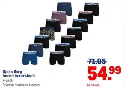 Makro Bjorn Börg heren boxershort aanbieding