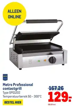 Makro Metro Professional contactgrill aanbieding