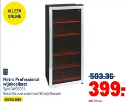 Makro Metro Professional wijnkoelkast aanbieding